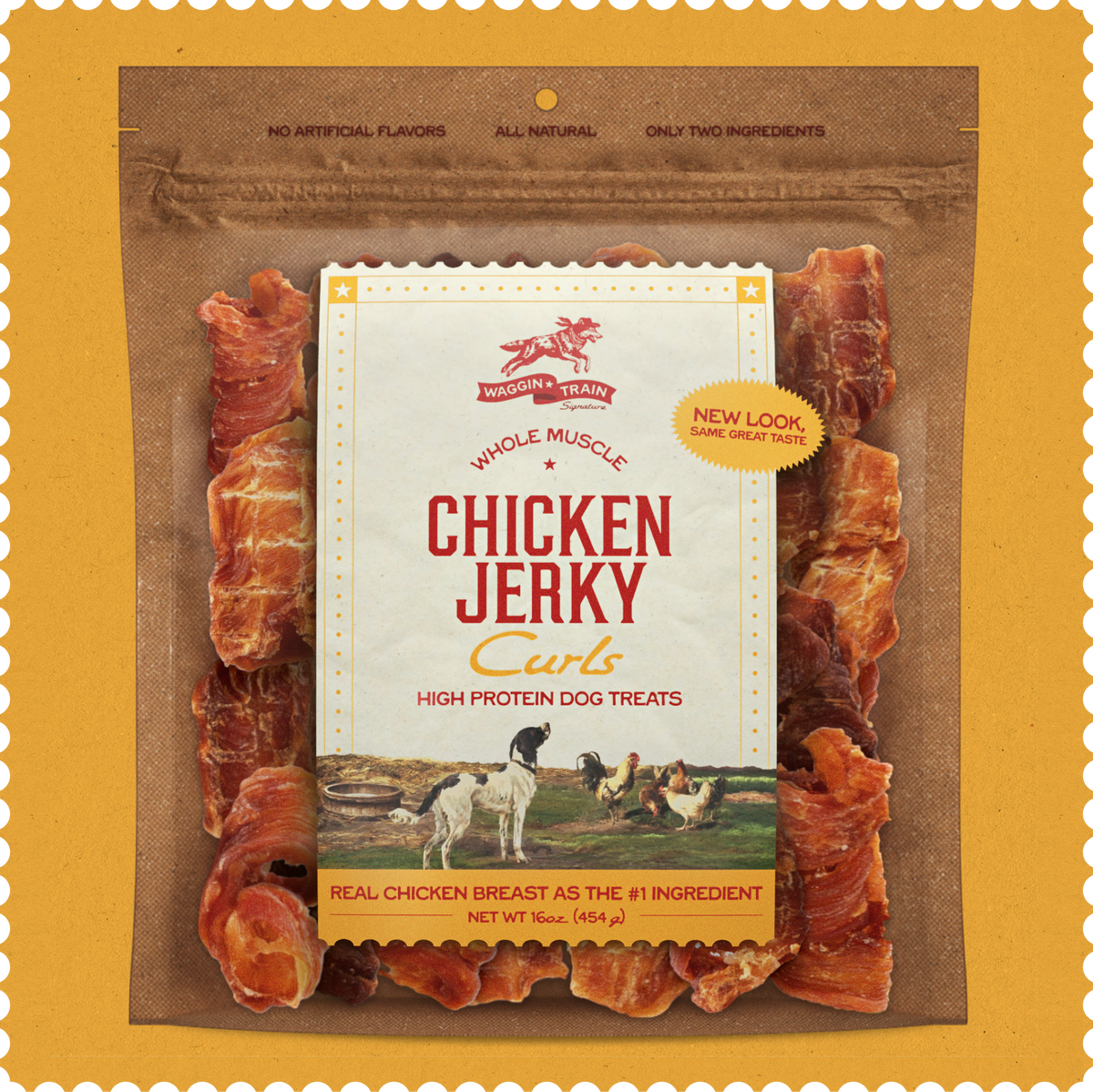 Chicken Jerky Curls