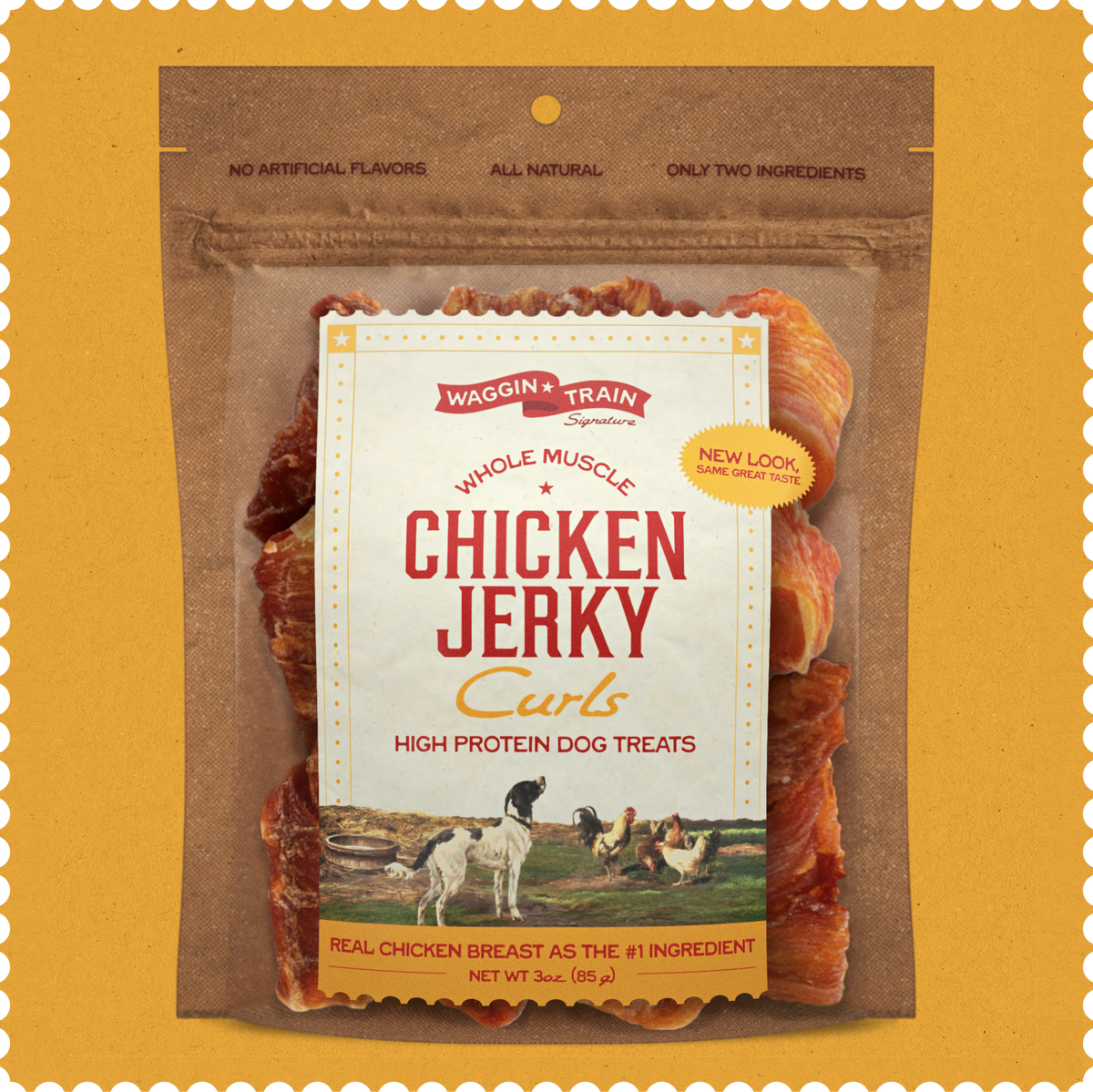 Chicken Jerky Curls