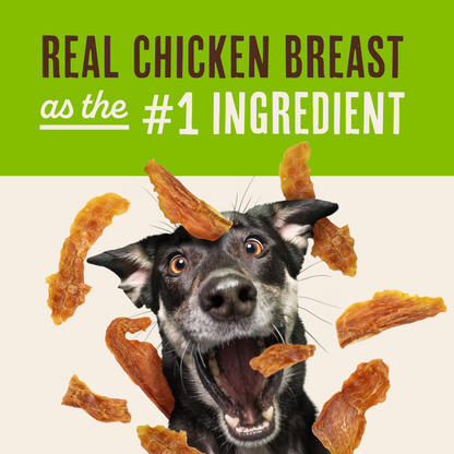 Waggin' Train Limited Ingredient, Grain Free Dog Treat; Chicken Jerky Tenders - 18 oz. Pouch